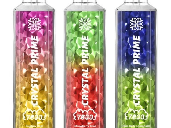 Crystal Prime 7K Puffs Box of 10