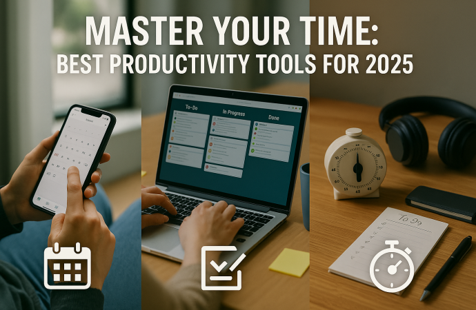 Master Your Time: Best Productivity Tools for 2025