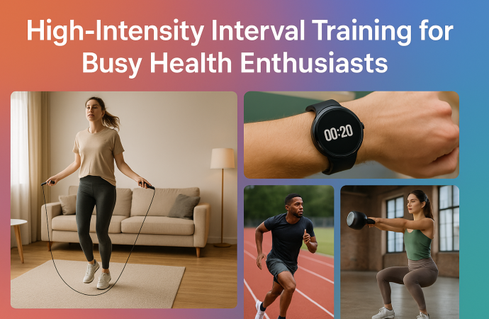 High-Intensity Interval Training for Busy Health Enthusiasts