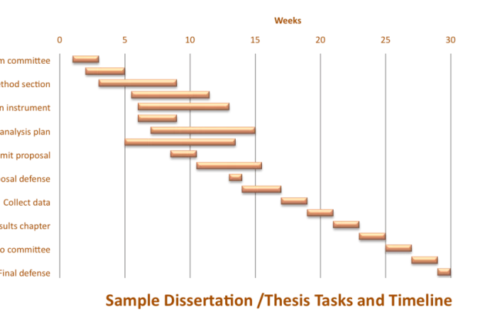 Dissertation Writing Timeline:How to Plan Your Final Year