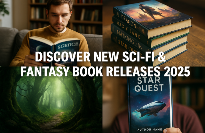Discover New Sci-Fi and Fantasy Book Releases 2025