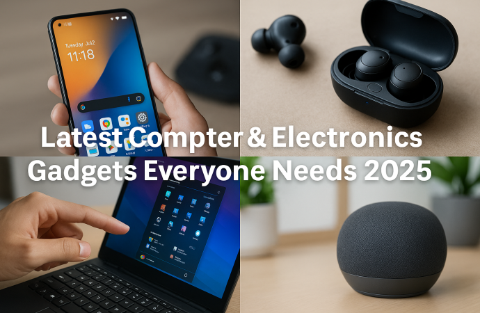 Latest Computer and Electronics Gadgets Everyone Needs 2025
