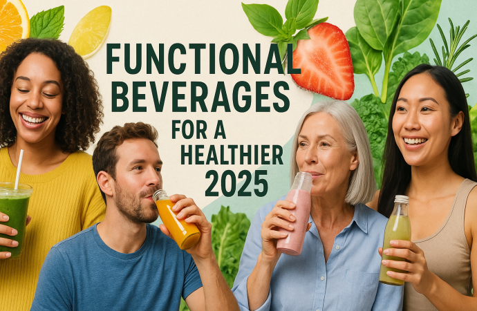 Functional Beverages for a Healthier 2025