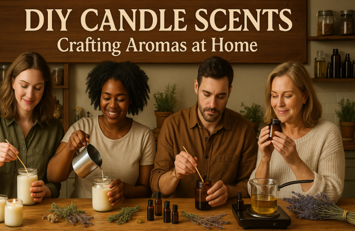 DIY Candle Scents: Crafting Aromas at Home