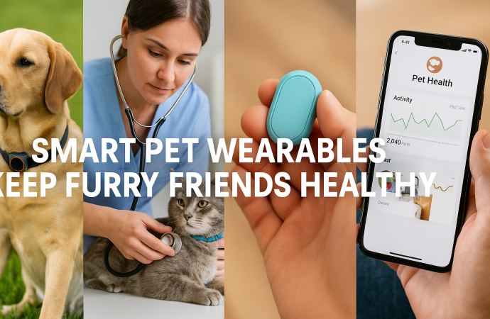 Smart Pet Wearables Keep Furry Friends Healthy