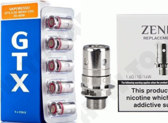 Vaping Innokin Zenith Coils and Vaporesso GTX Coils