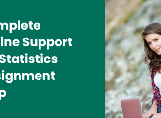 Complete Online Support for Statistics Assignment help
