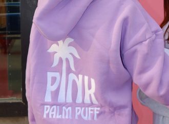 What Makes Pink Palm Puff Sweatpants So Popular