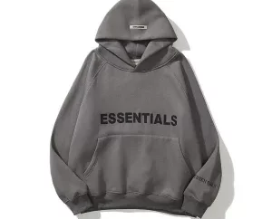 Essentials Hoodie with Logo – Authentic Branding