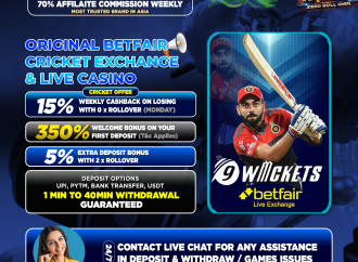 Play Big with K7star INR Betfair Cricket and Casino in One Place