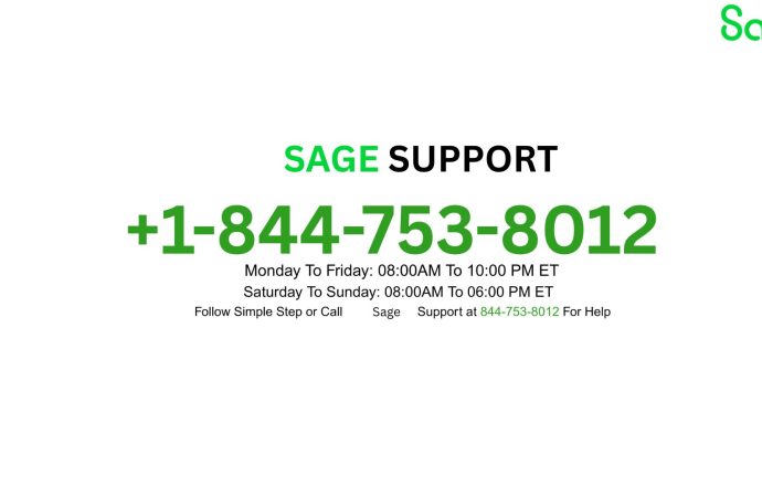 844-753-8012 Sage 100 Support®️ USA Contact Numbers