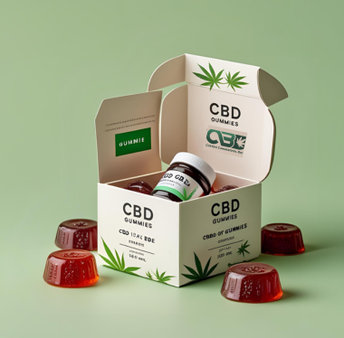 CBD Gummies Packaging in Modern and Trendy Designs