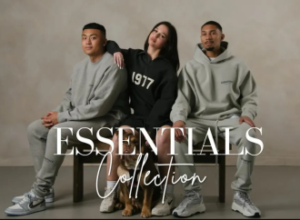 Fear of God Essentials Hoodie in Buttercream Luxe Look