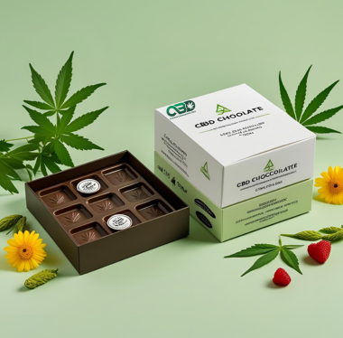 Custom CBD Chocolate Boxes with Trendy Styles