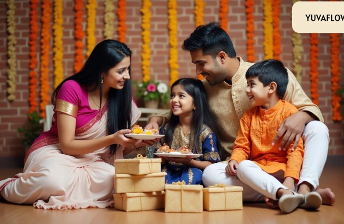 Order Rakhi Hampers with Greeting Cards and Same Day Delivery