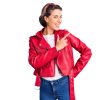 Red Leather Jacket Outfits: 20 Bright Style Ideas
