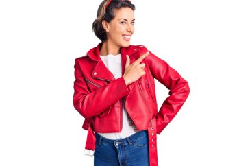 Red Leather Jacket Outfits: 20 Bright Style Ideas
