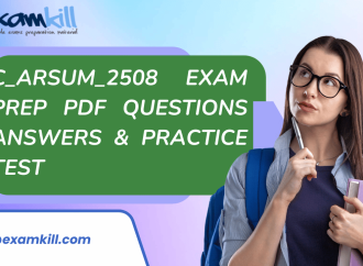 C_ARSUM_2508 Exam Prep | PDF Questions Answers and Practice Test