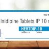 Hertdip 10 Cilnidipine 10mg Effective Medicine for High Blood Pressure