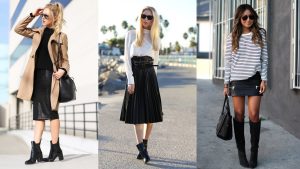Skirt and Footwear Combos for Cold Seasons