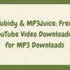Tubidy and MP3Juice: Free YouTube MP3 Downloader 2025