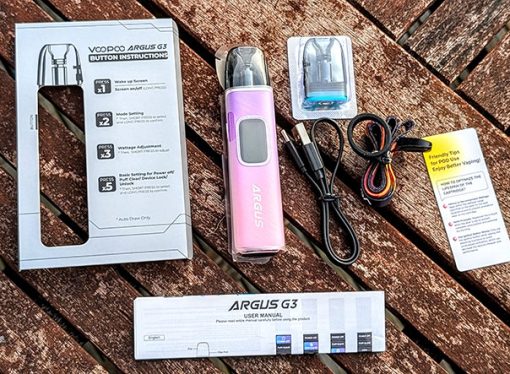 Unveiling the Voopoo Argus G3: Power, Precision, and Style