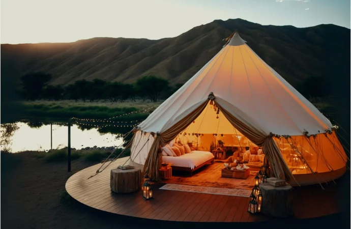 The New Luxury: How Glamping Tents Are Competing with Hotels