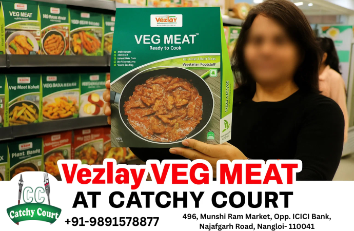 Vezlay Veg Meat at Catchy Court - Delicious, Nutritious, and 100% Plant-Based
