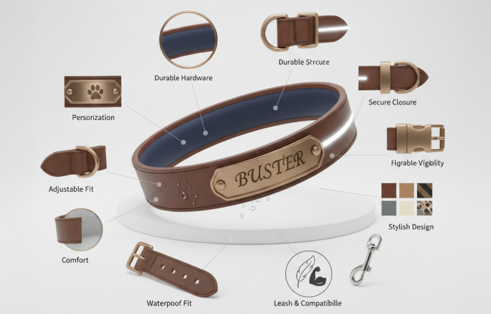 10 Must-Have Features in Every Custom Dog Collar