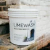 Lime Wash Brush Out: Natural Finish for Interior and Exterior Walls
