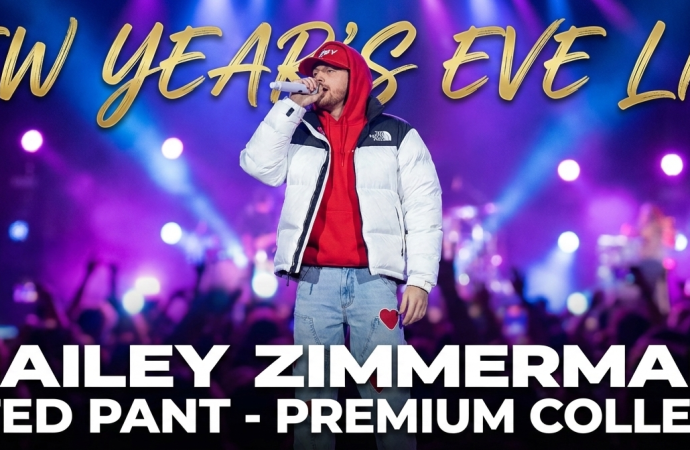 Bailey Zimmerman Red Heart Pant for Modern Streetwear Style