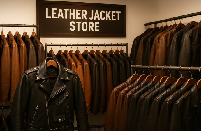 Leather Jacket Store: Quality, Style and White Men’s Jackets