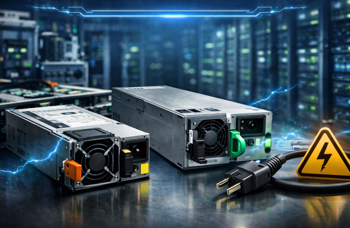 Server Power Supplies in Data Centers: Efficiency & Reliability