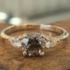 Diamond Stone Solitaire Ring by Hasham Jewelry: Elegan Luxury