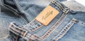 Custom jeans tags
