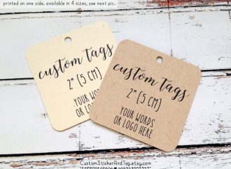 Custom Swing Tags: Brand Identity, Packaging & Retail Appeal