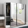 Mirrored Sliding Wardrobes UK: Space-Saving Storage Ideas