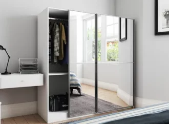 Mirrored Sliding Wardrobes UK: Space-Saving Storage Ideas