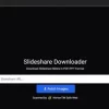 SlideShare Downloader: Download PDF & PPT Presentations Free